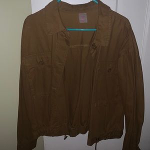 Tan pocket jacket